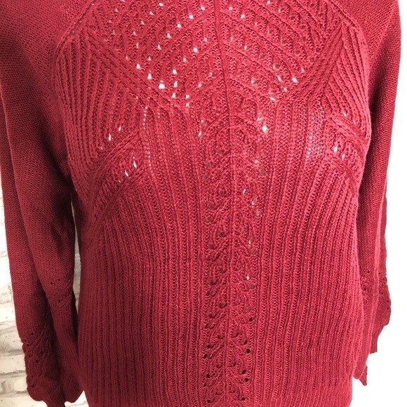 American Rag dark red knit sweater, NWT, Large - Picture 8 of 8